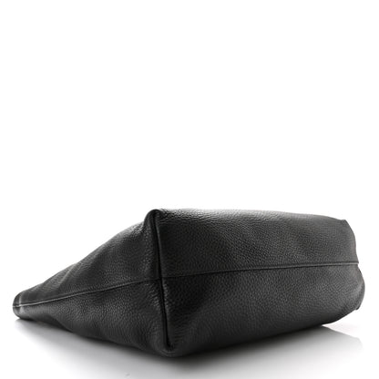 Prada Vitello Daino Shopping Tote Black 3 of 10
