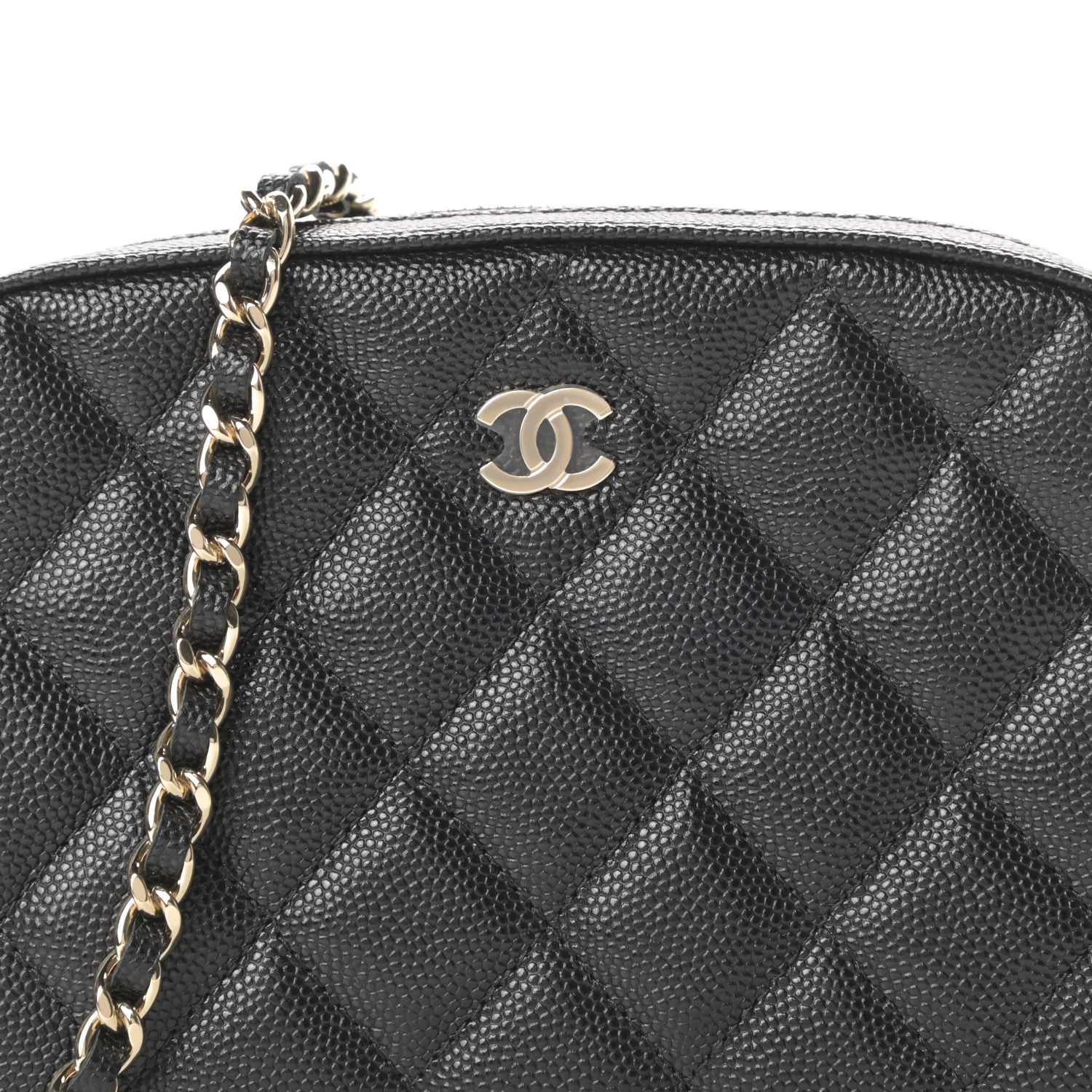 Chanel Caviar Quilted Vanity With Chain Black 8 of 13