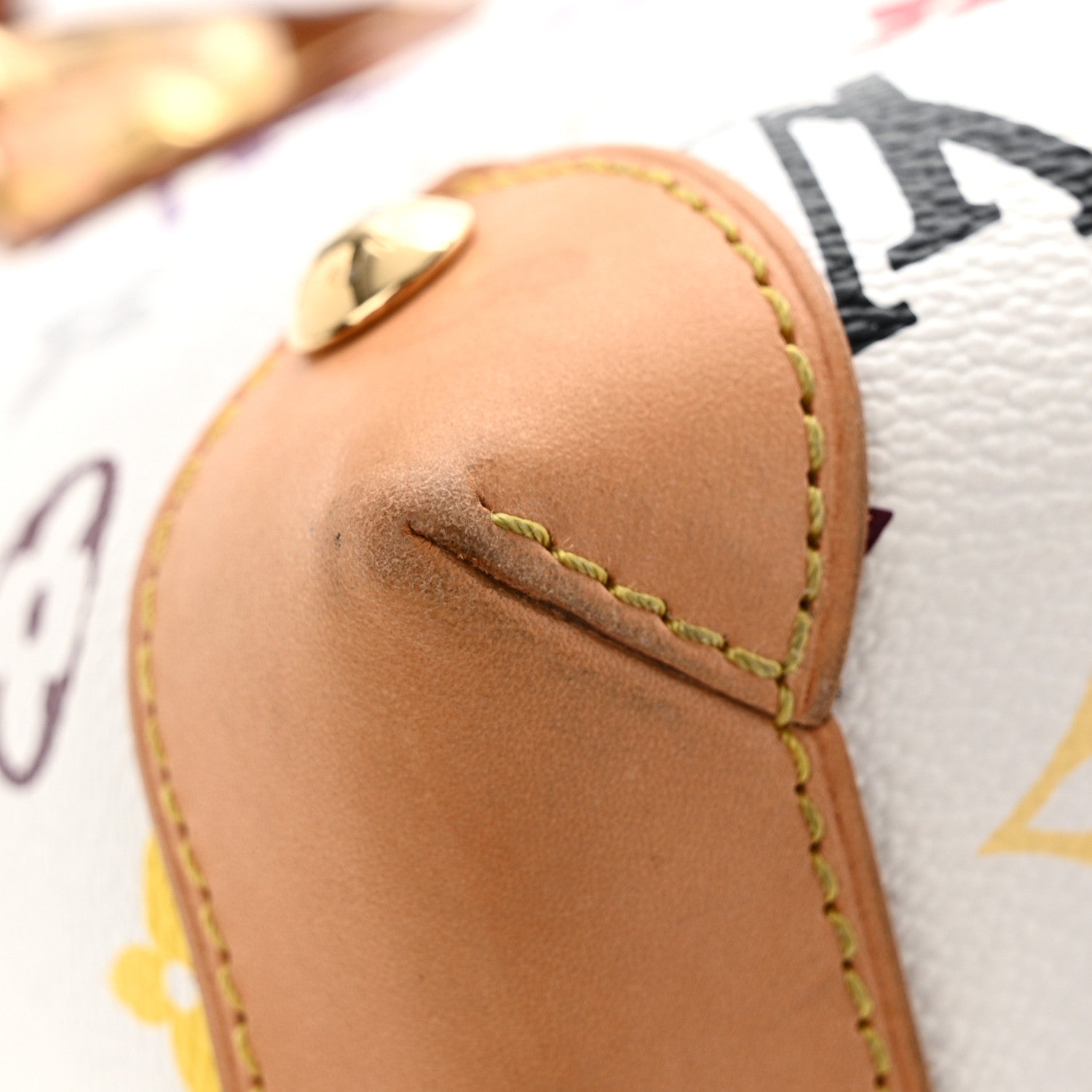 Louis Vuitton Monogram Multicolor Audra White 12 of 16