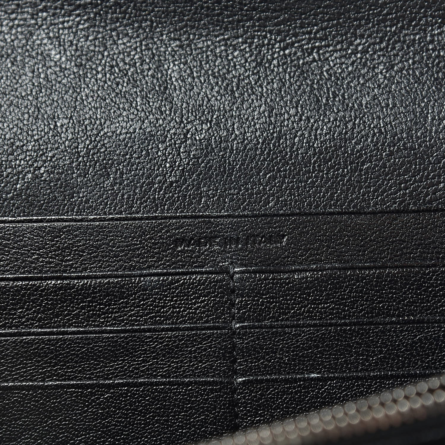Saint Laurent Lambskin Mixed Matelasse Quilted Large Monogram Envelope Wallet Black 7 of 16