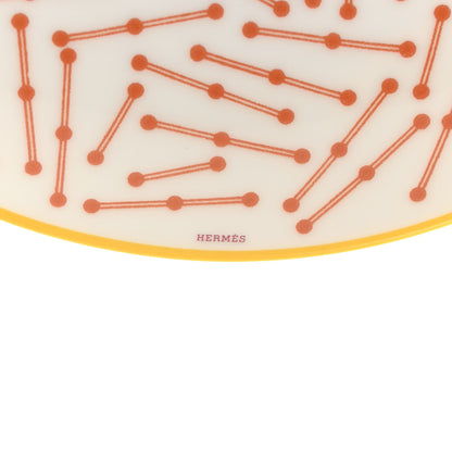 Hermes Porcelain Hippomobile Dessert Plate 5 of 6