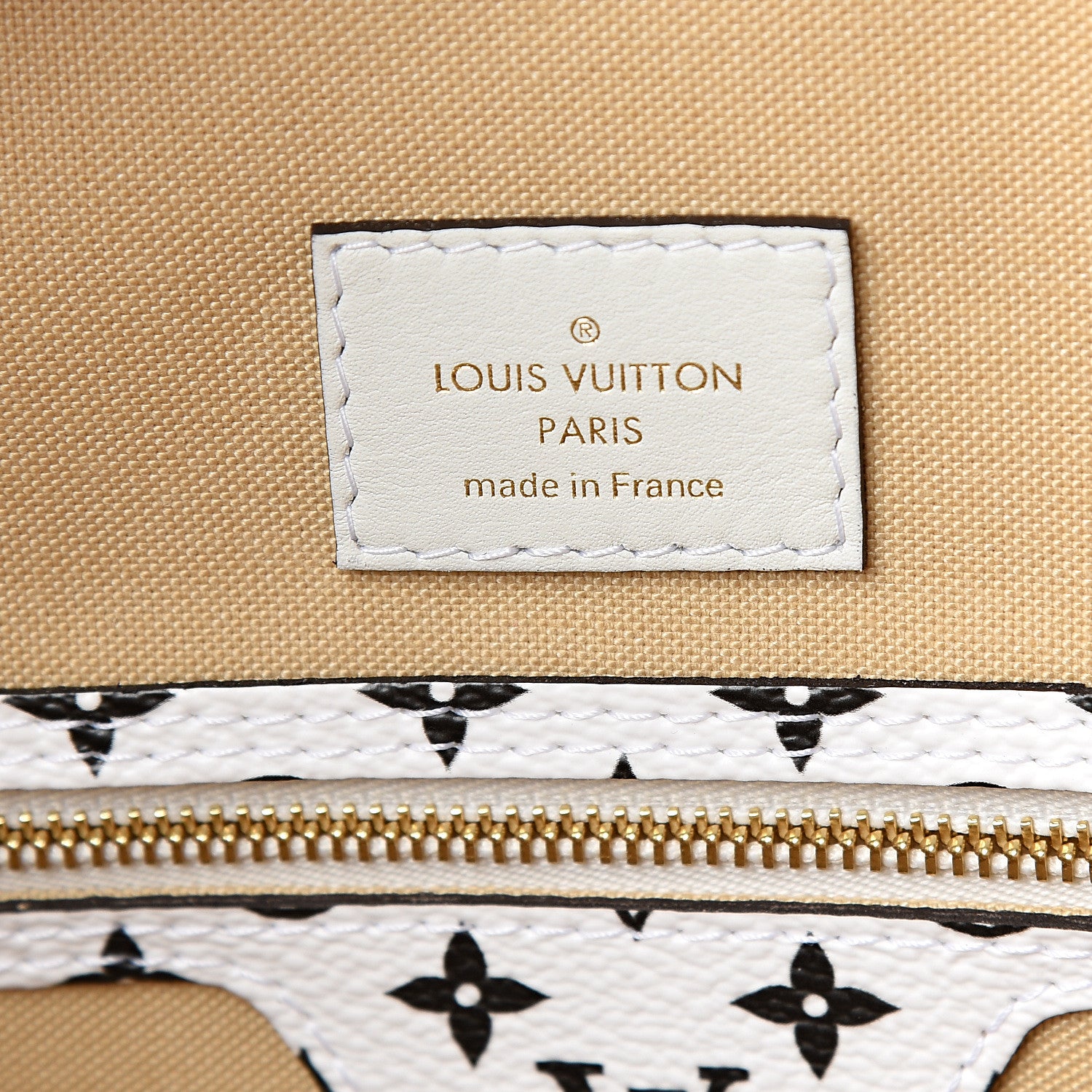 Louis Vuitton Monogram Giant Neverfull MM Kaki 6 of 9
