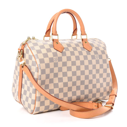 Louis Vuitton Damier Azur Speedy Bandouliere 30 4 of 11