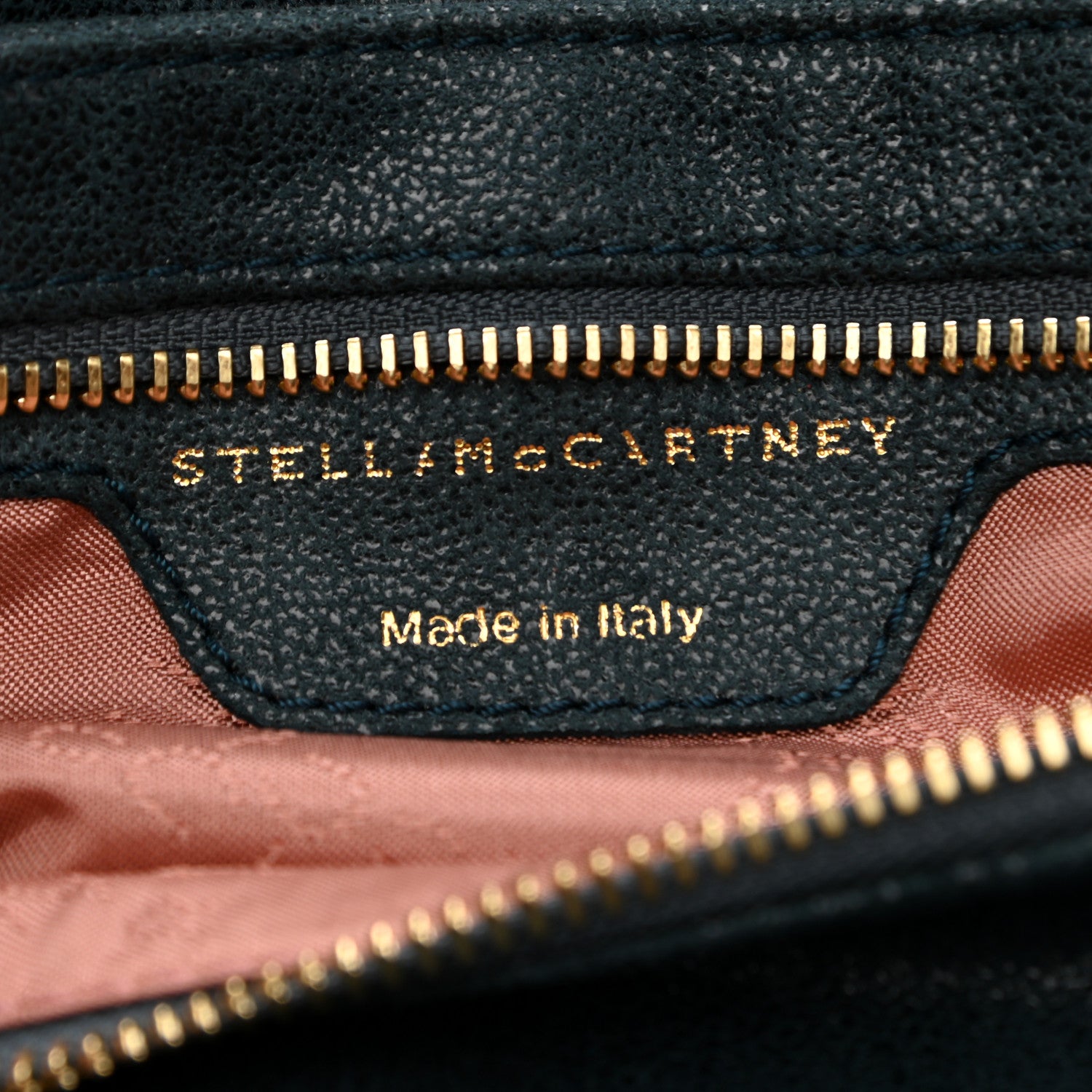 Stella McCartney Shaggy Deer Falabella Fold Over Clutch Dark Green 7 of 10