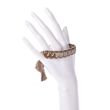 Christian Dior Woven Cotton J'Adior Friendship Bracelet 2 of 4