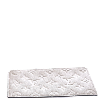 Louis Vuitton Empreinte Felicie Chain Wallet Zippered Insert Tourterelle 3 of 7