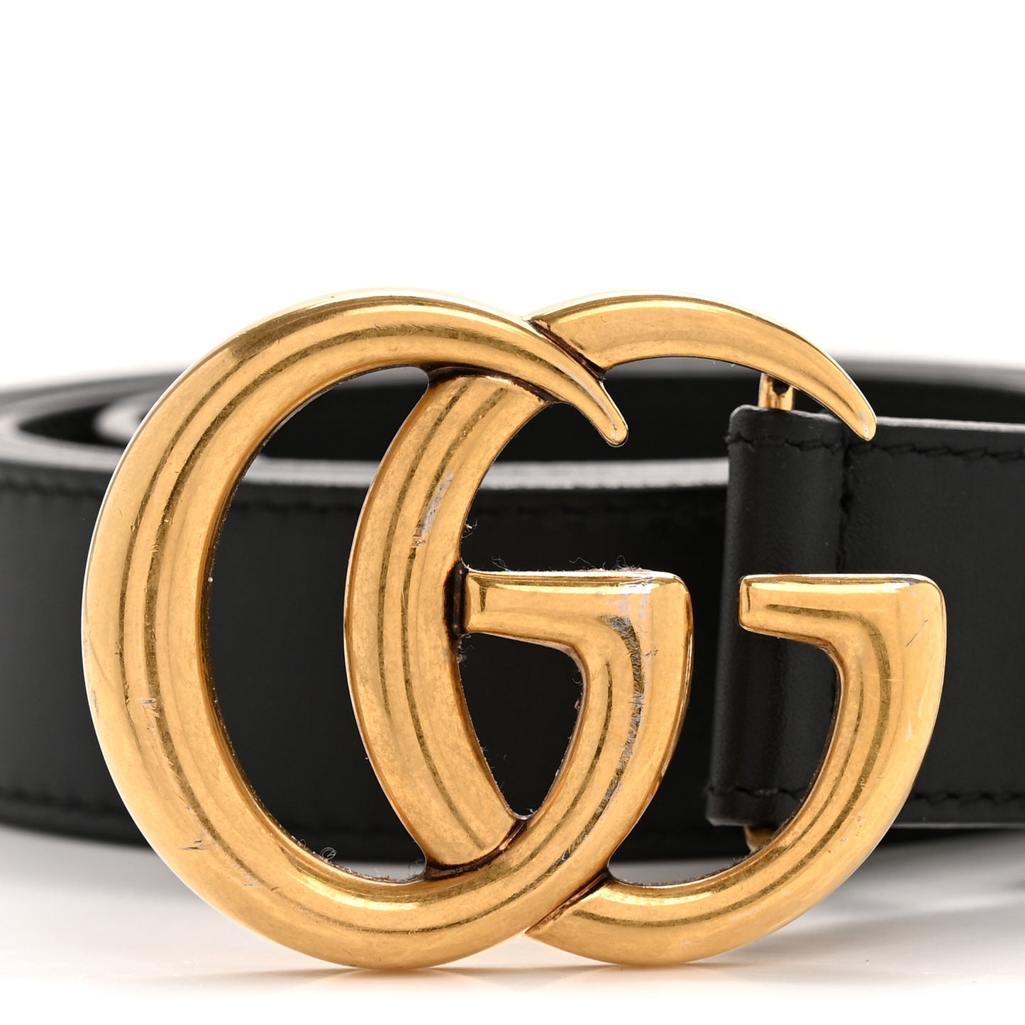 Calfskin Double G 25mm Belt 110 44 Black