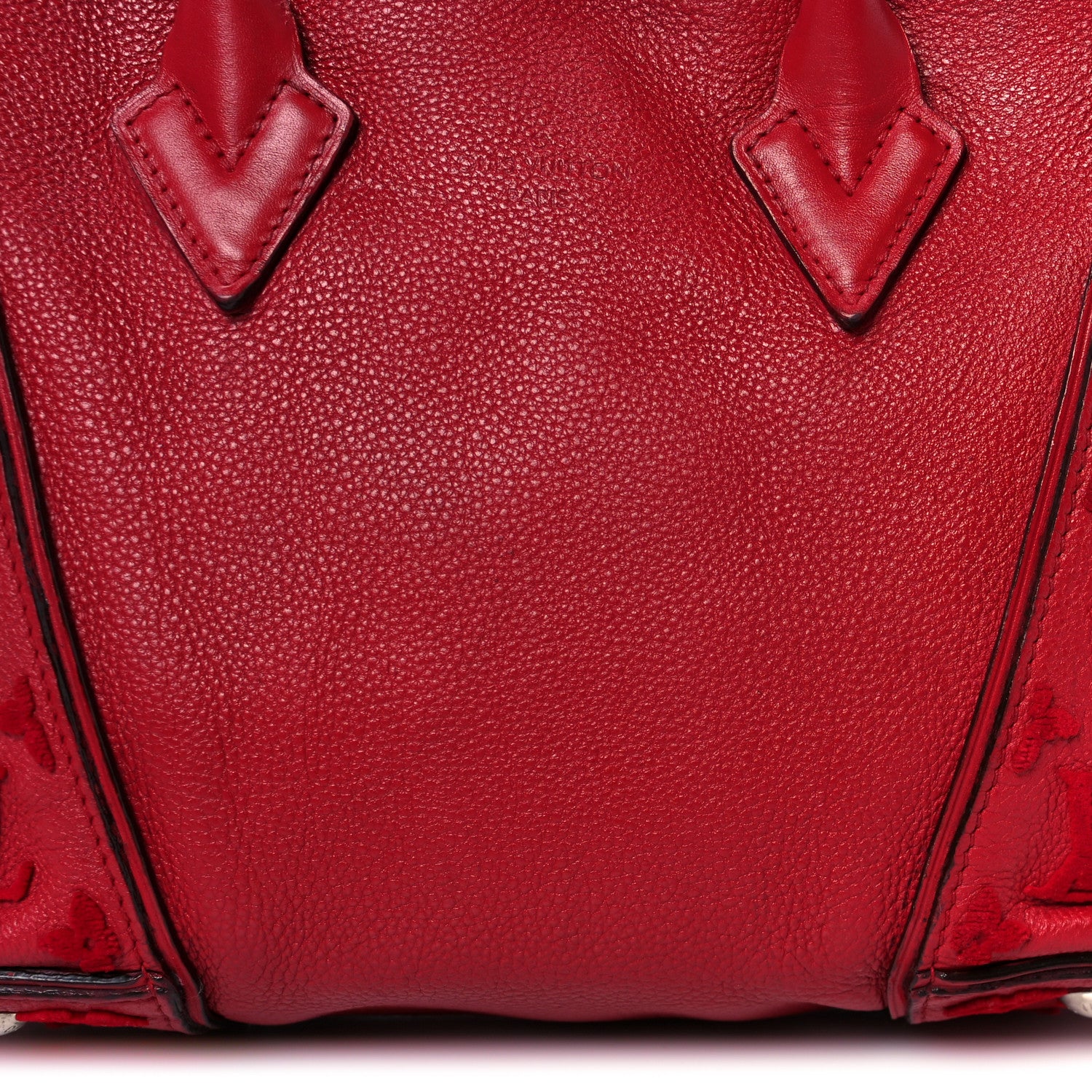 Louis Vuitton Veau Cachemire Tote W BB Framboise 14 of 18