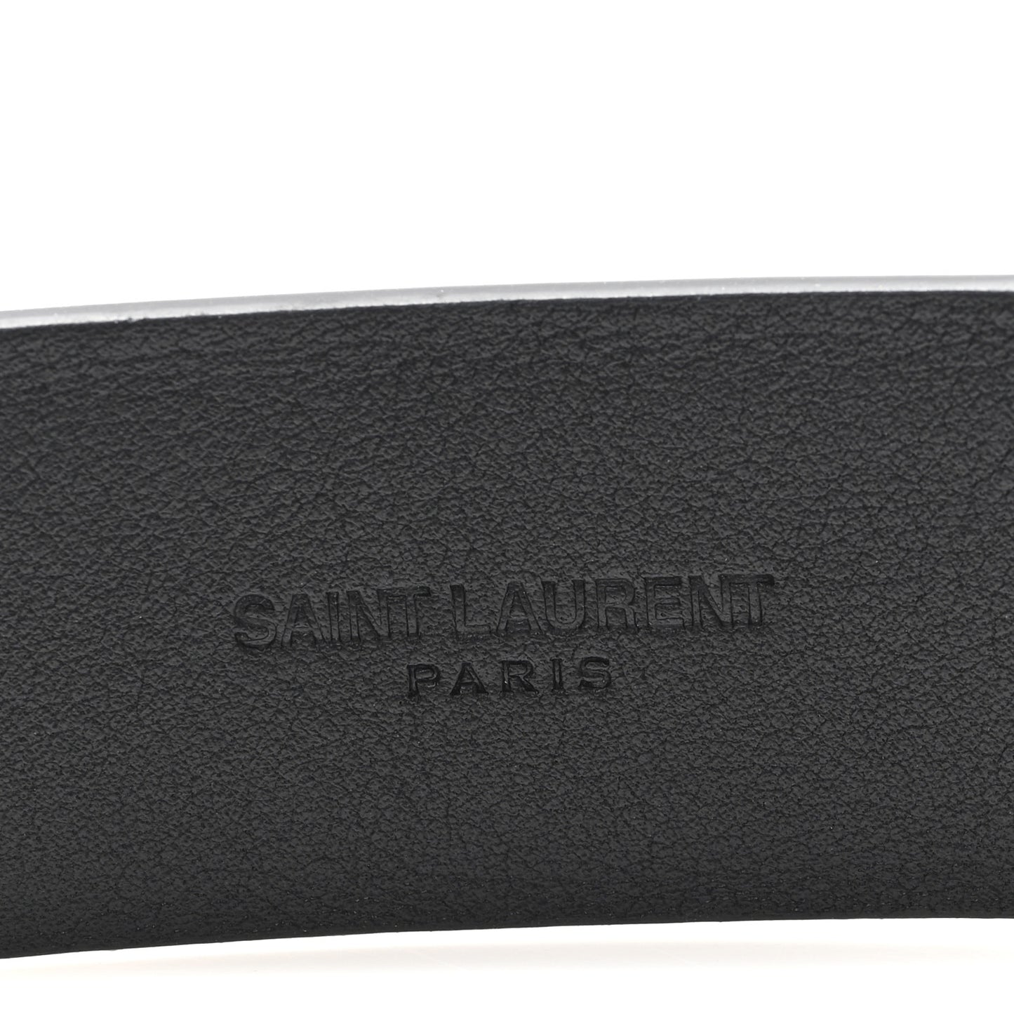 Smooth Calfskin Thin Anchor Belt 70 28 Black