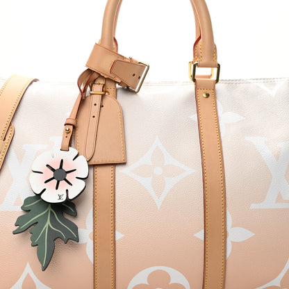 Louis Vuitton Monogram Giant By The Pool Keepall Bandouliere 45 Brume 9 of 14