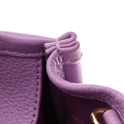 Marc Jacobs Grained Calfskin Small The Tote Bag Regal Orchid 9 of 9