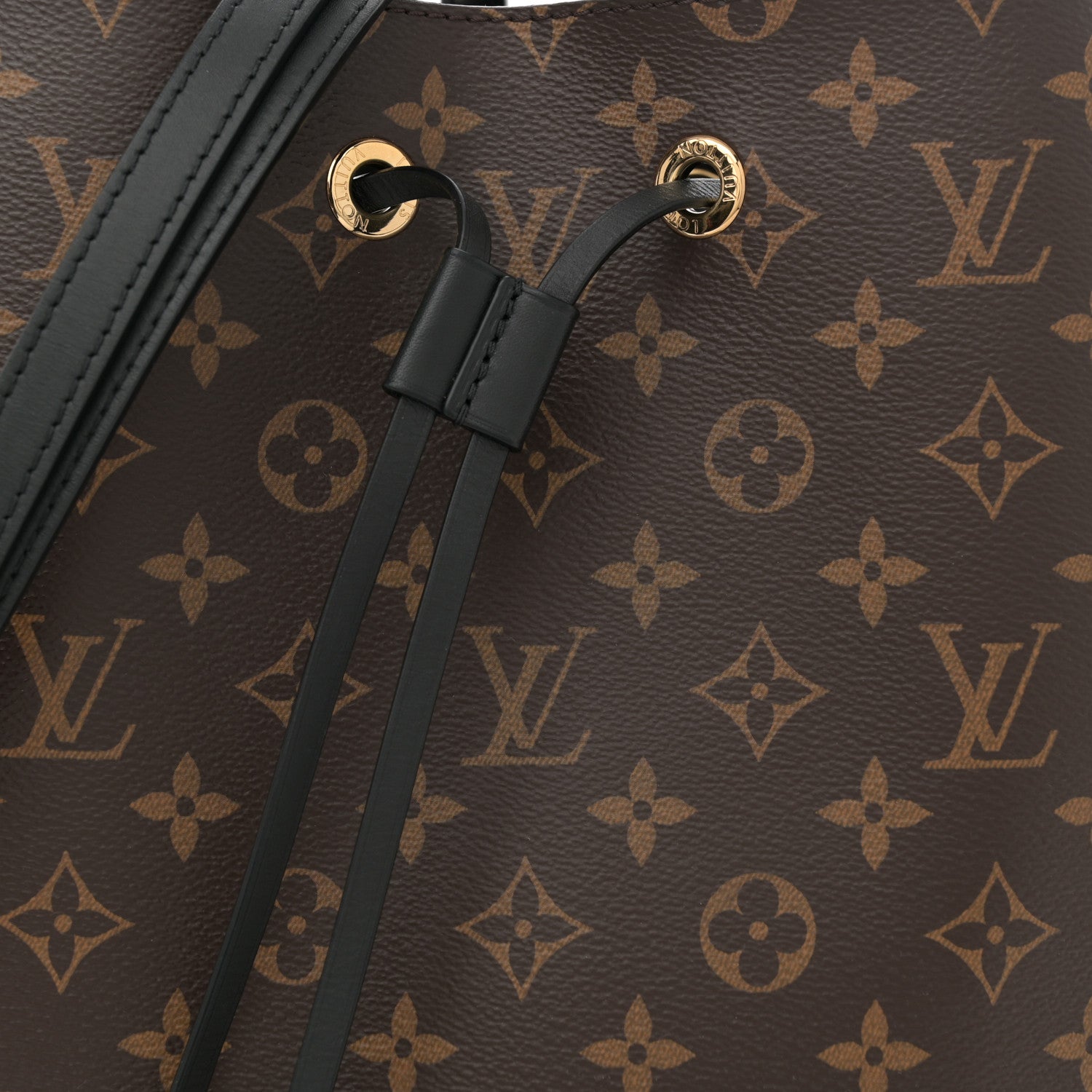 Louis Vuitton Monogram Neonoe MM Black 7 of 9