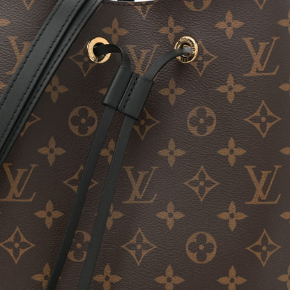 Louis Vuitton Monogram Neonoe MM Black 7 of 9