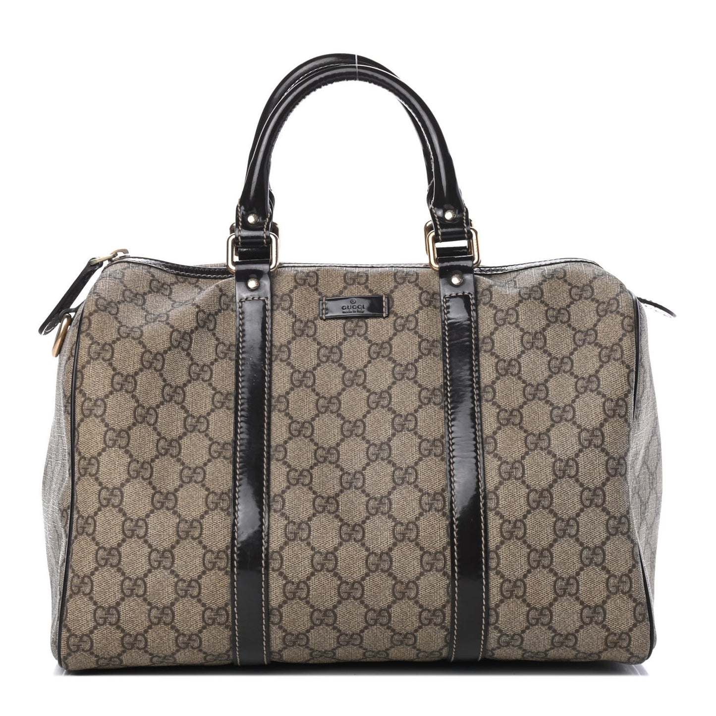 GG Plus Monogram Medium Joy Boston Dark Brown
