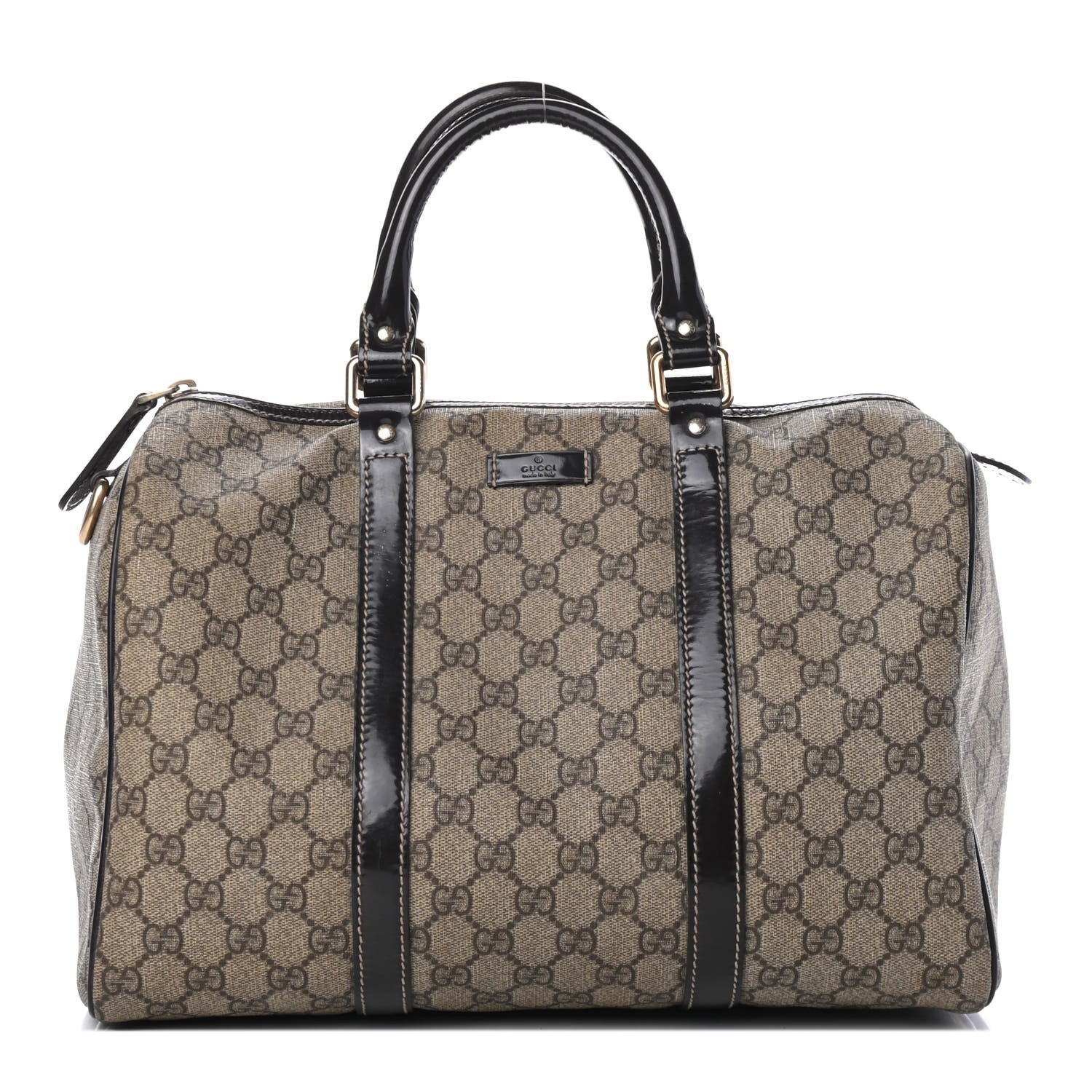 Gucci GG Plus Monogram Medium Joy Boston Dark Brown 1 of 4
