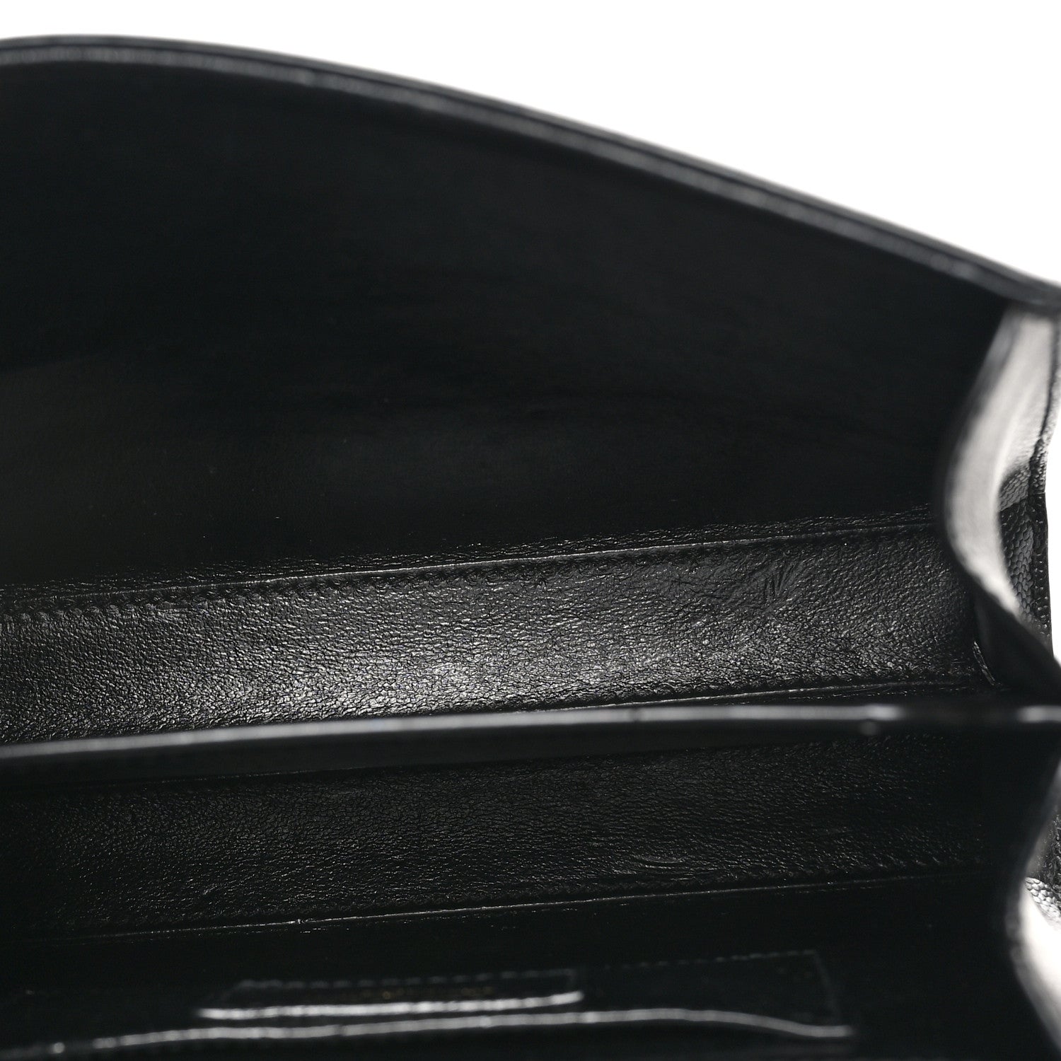 Saint Laurent Grain de Poudre Mini Classic Monogram Cassandra Top Handle Black 5 of 10