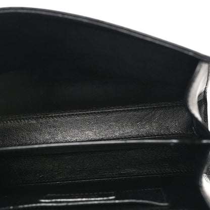 Saint Laurent Grain de Poudre Mini Classic Monogram Cassandra Top Handle Black 5 of 10