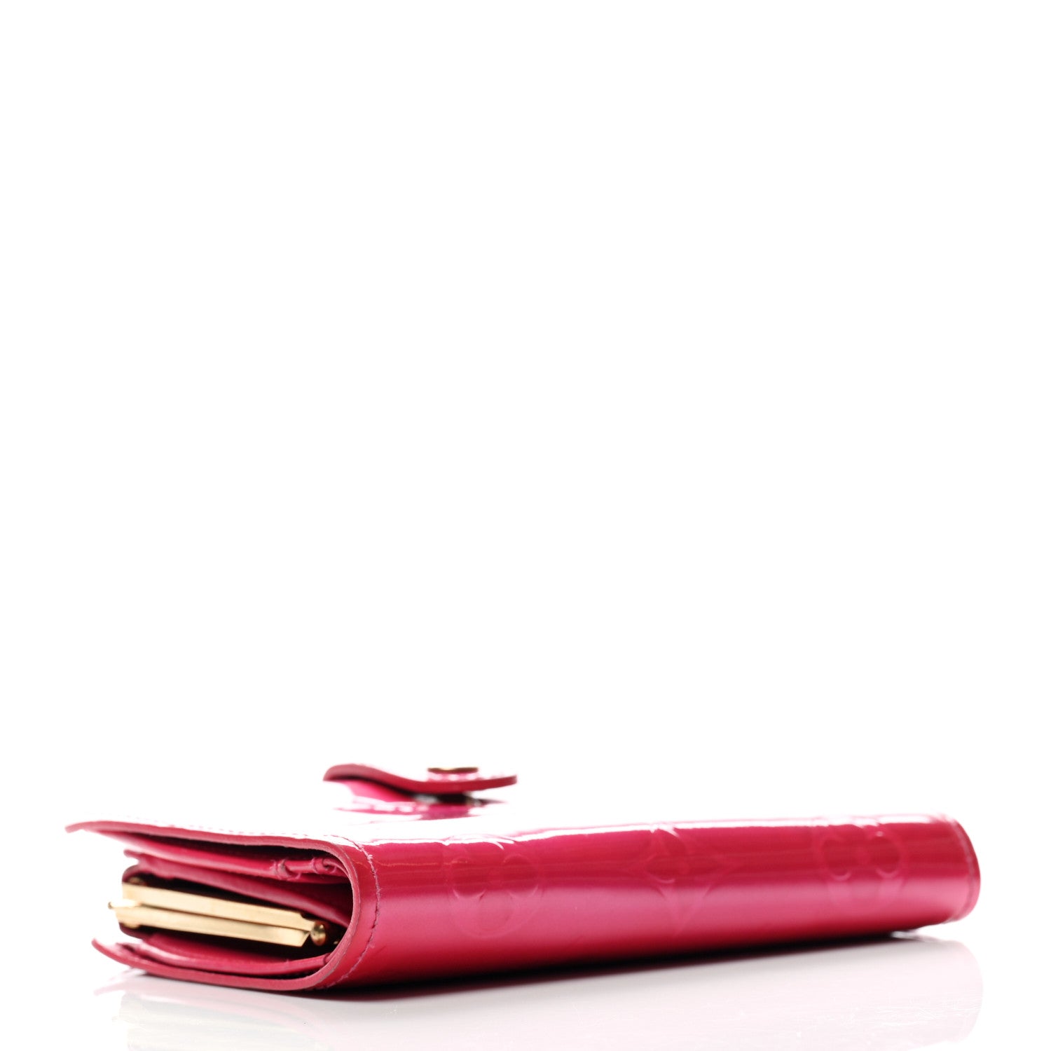 Louis Vuitton Vernis French Purse Wallet Fuchsia 3 of 8