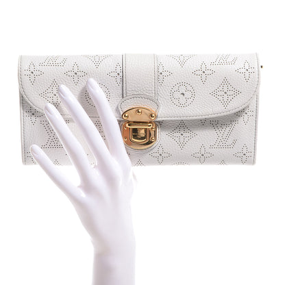 Louis Vuitton Mahina Clutch Wallet White 2 of 7