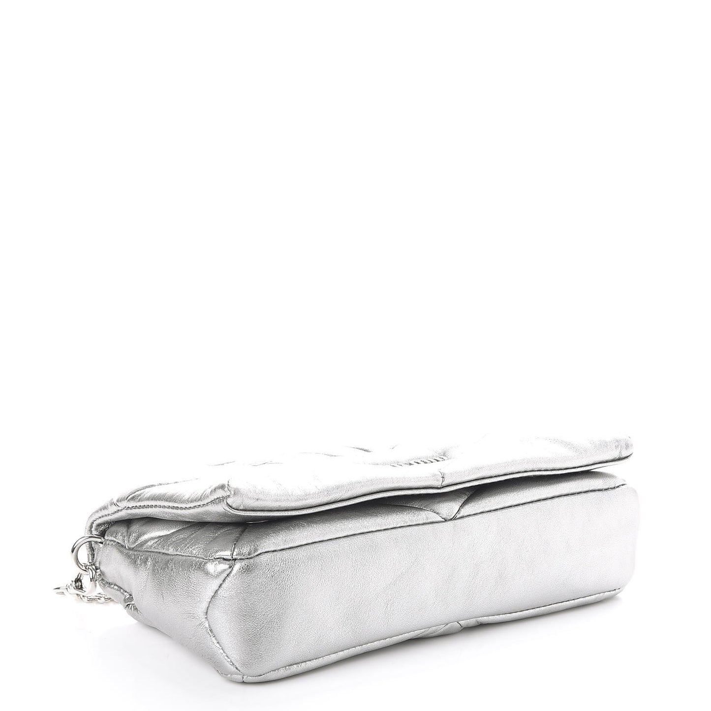 Nappa Patch Pearl Shoulder Bag Cromo