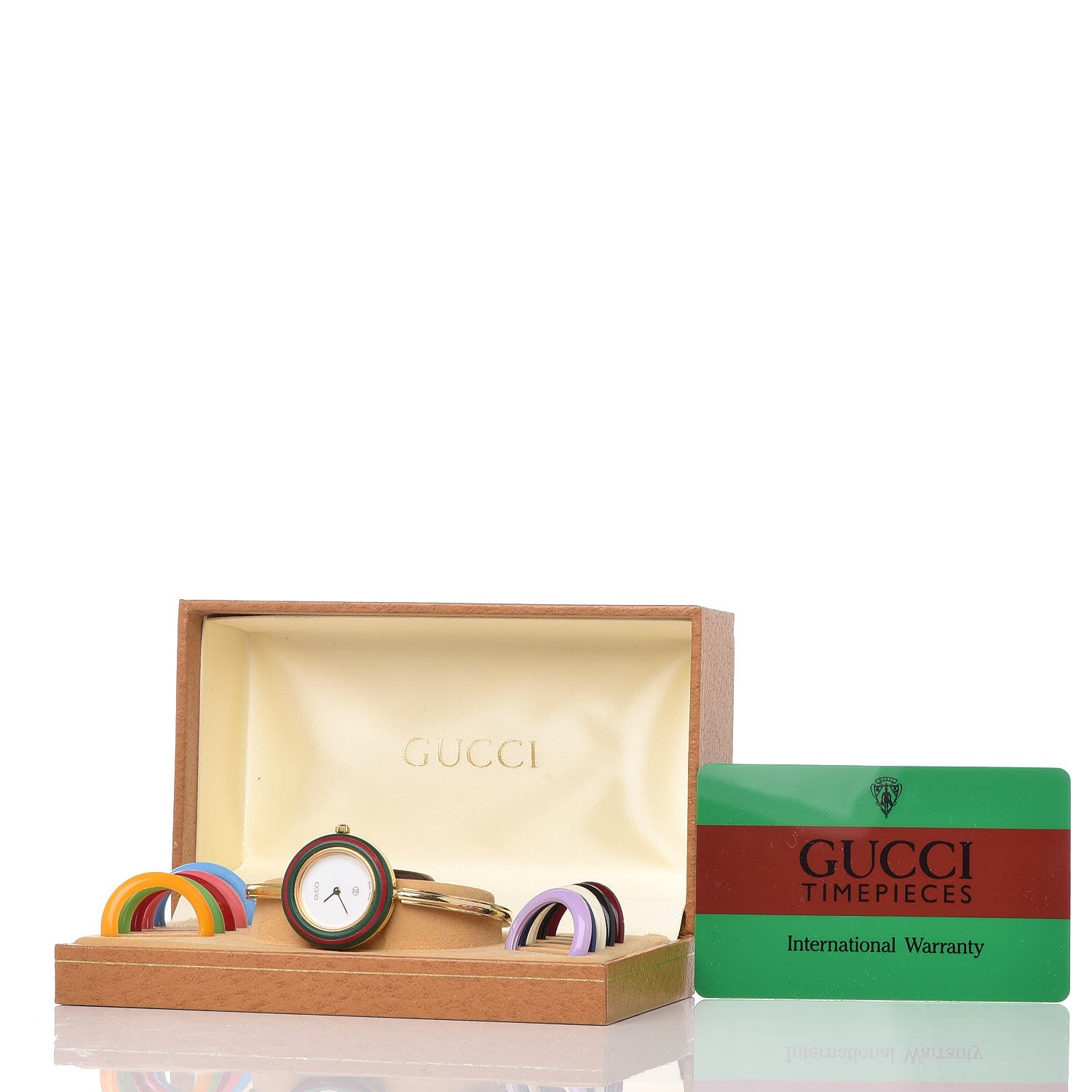 Gucci Stainless Steel 26mm Interchangeable Bezel Quartz Watch 7 of 7