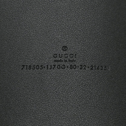 Gucci Patent Calfskin Wide Belt 80 32 Black 3 of 5