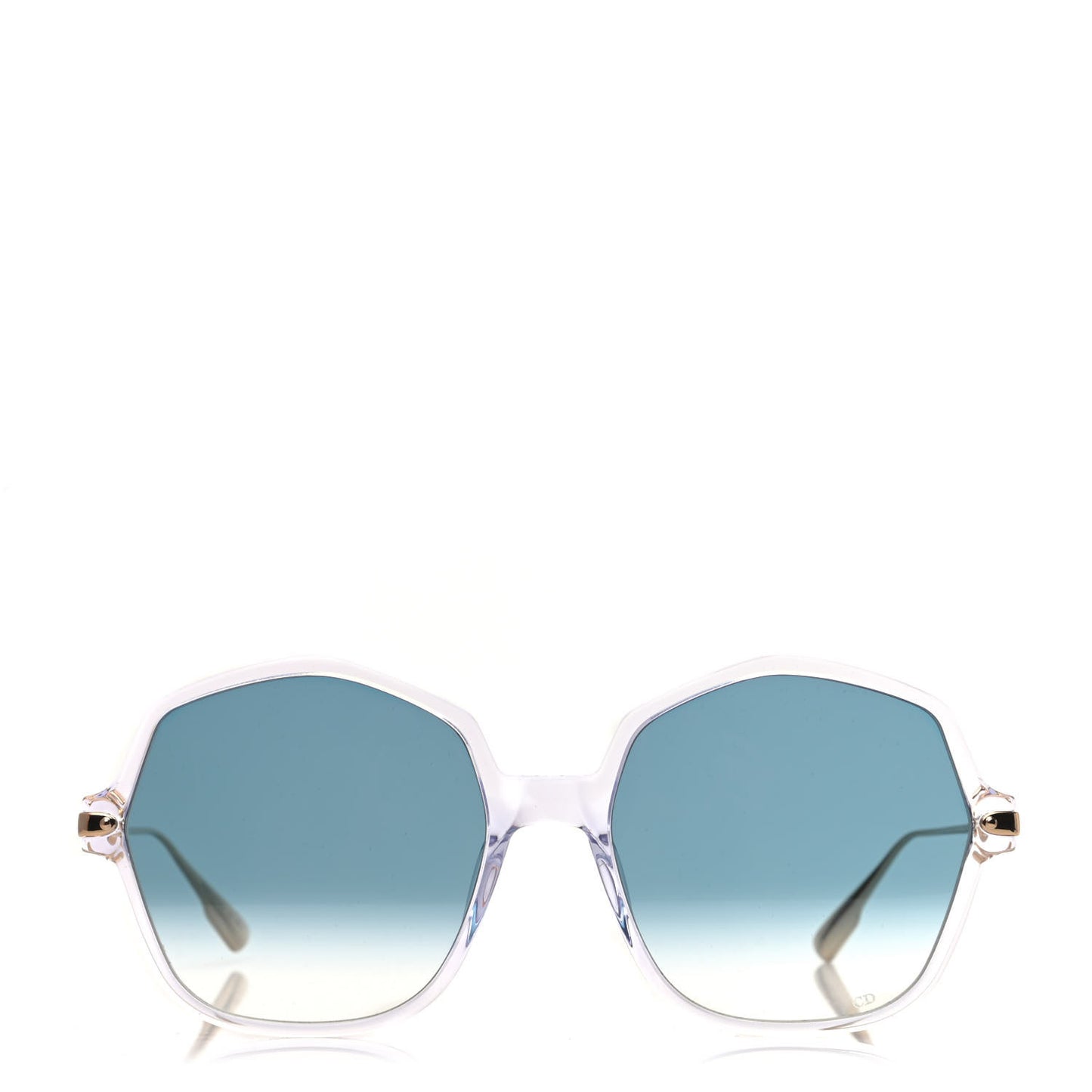 Acetate Metal Diorlink 2 Sunglasses Blue Gold