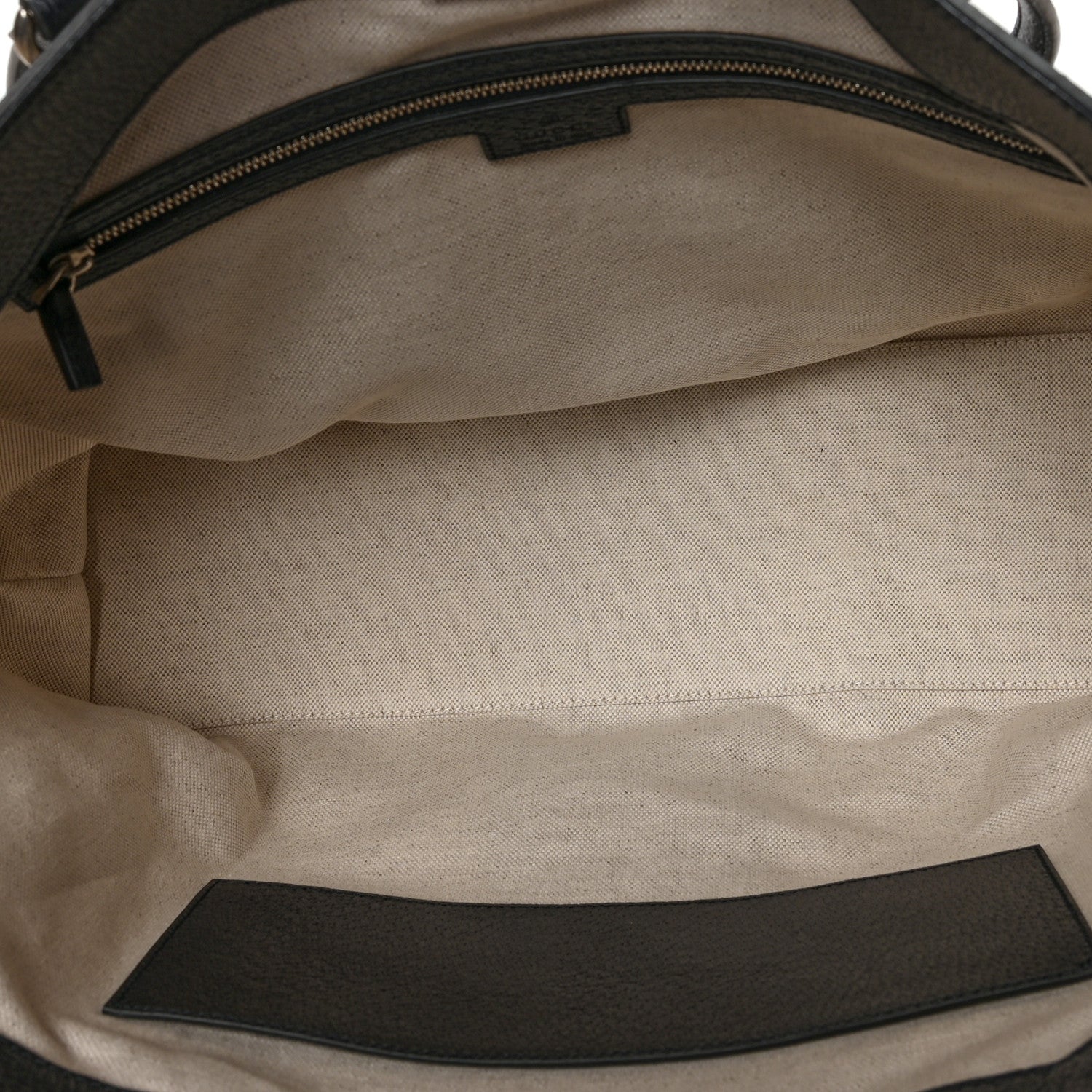 Gucci GG Supreme Monogram Textured Calfskin Web Medium Ophidia Shopping Tote Beige Blue 5 of 13