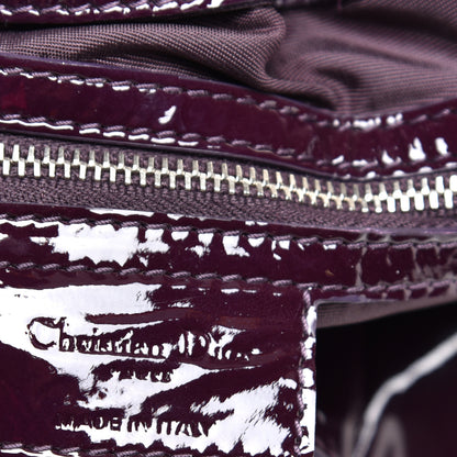Christian Dior Patent Cannage Medium Le Trente Tote Purple 6 of 10