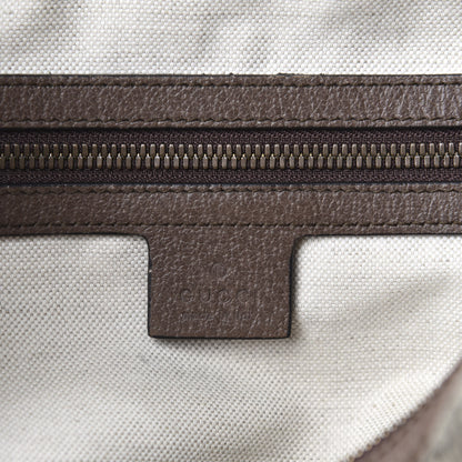 Gucci GG Supreme Monogram Web Small Ophidia Half Moon Hobo Brown 12 of 15