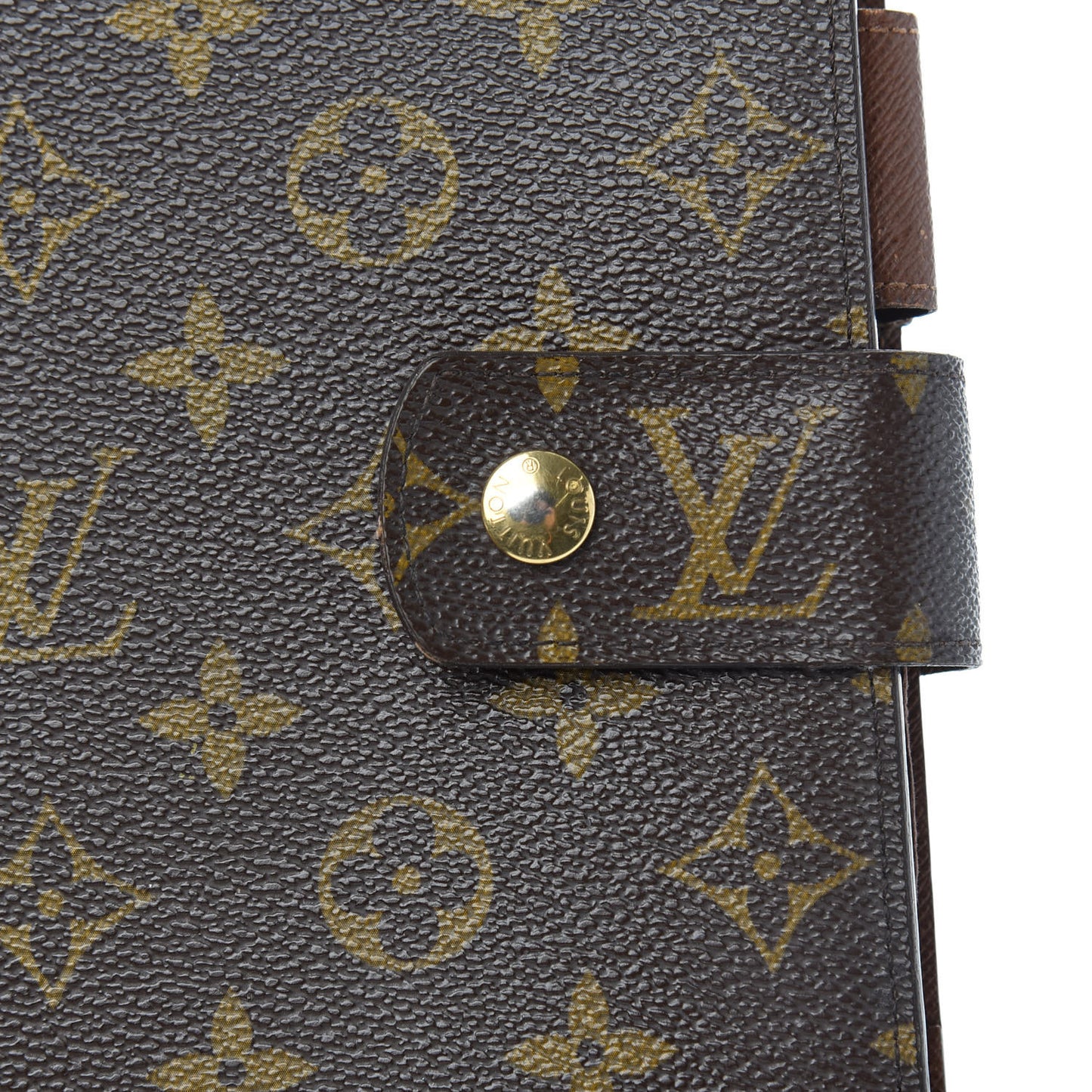Monogram Large Ring Agenda Cover