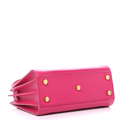 Saint Laurent Calfskin Nano Sac De Jour Lipstick Fuchsia 4 of 9