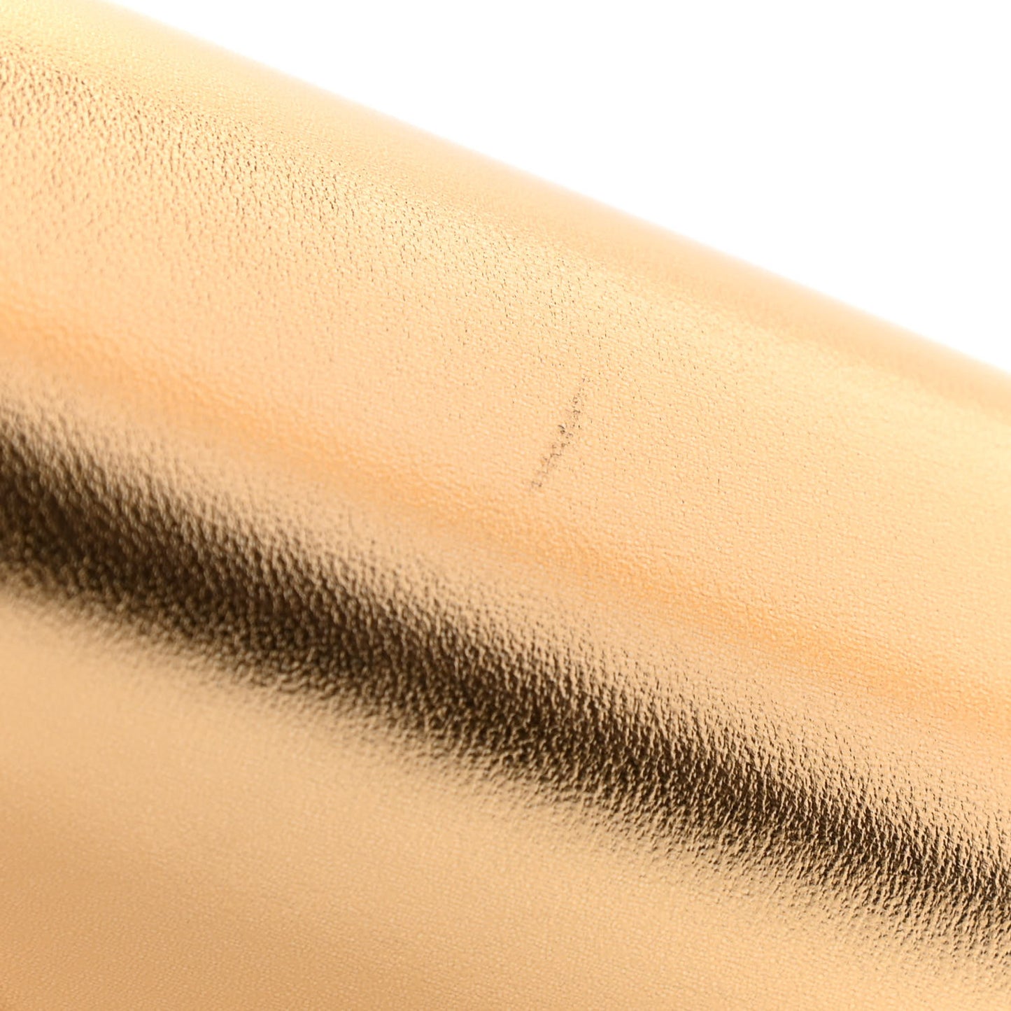 Metallic Lambskin DG 3.5 Clutch Gold