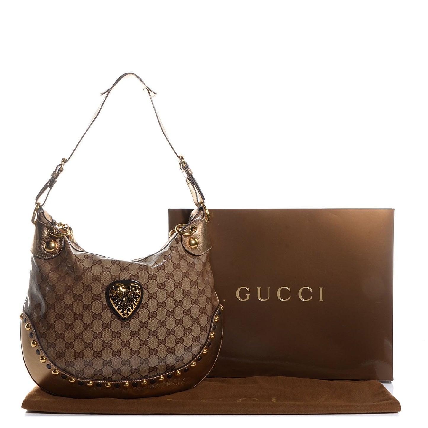 Crystal Monogram Babouska Hobo
