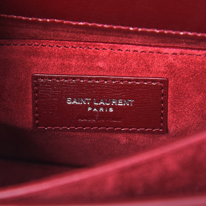 Saint Laurent Calfskin Medium Monogram Sunset Pallisandre 6 of 6