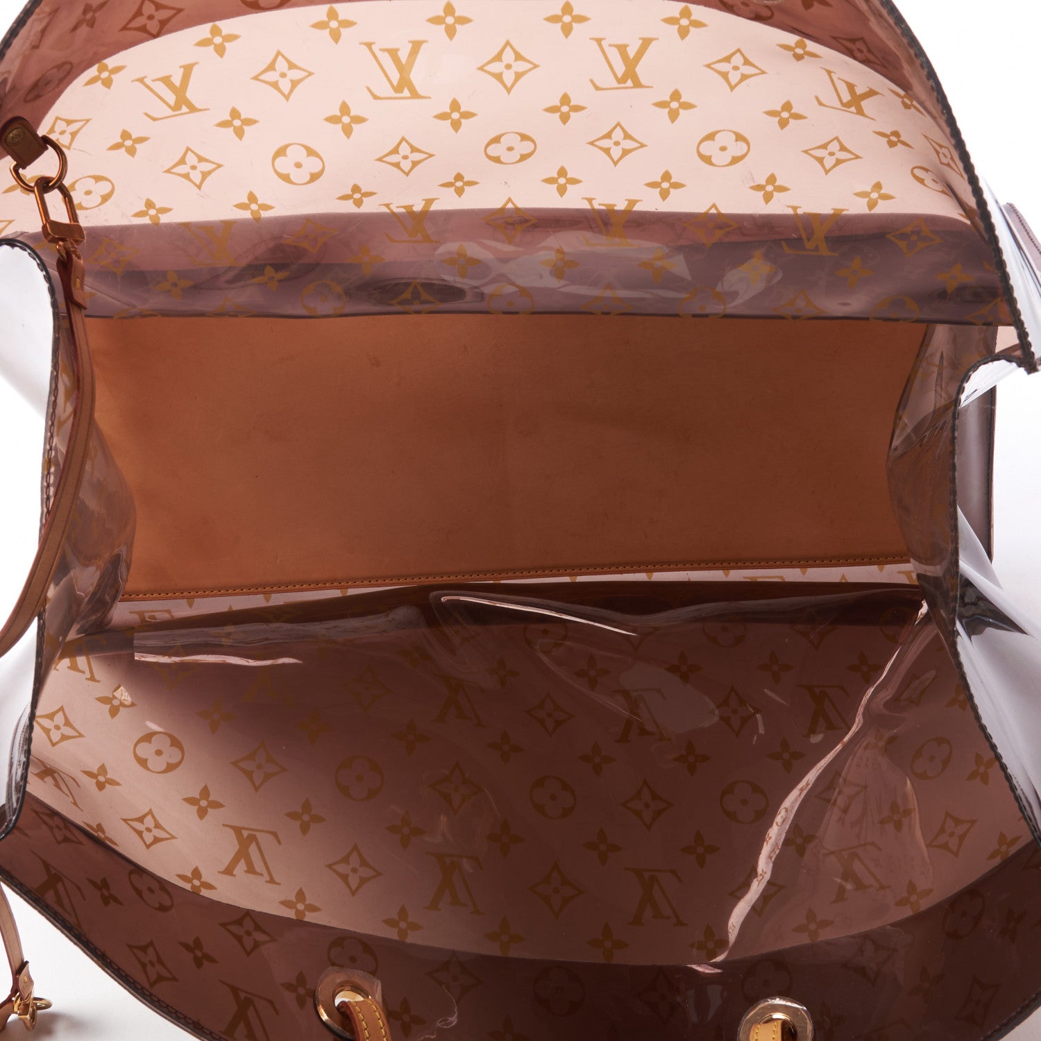 Louis Vuitton Vinyl Monogram Ambre Sac Cabas GM 7 of 8