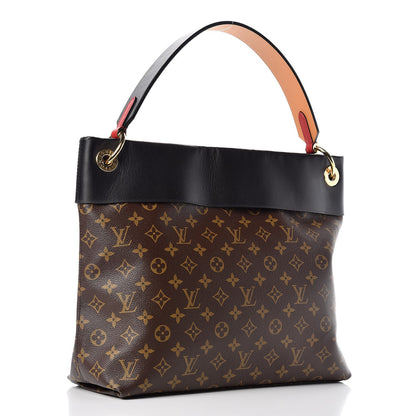 Louis Vuitton Monogram Tuileries Hobo Black 3 of 8