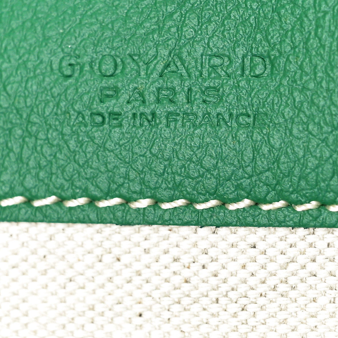 Goyard Goyardine Saint Louis PM Green 7 of 10