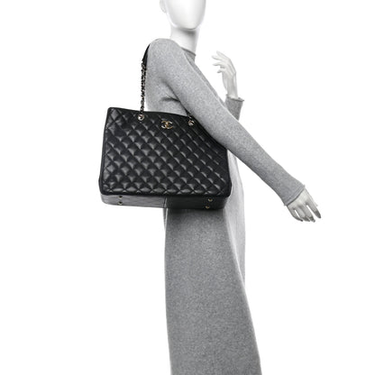 Chanel Caviar Quilted Large Shopping Tote Black 2 of 12