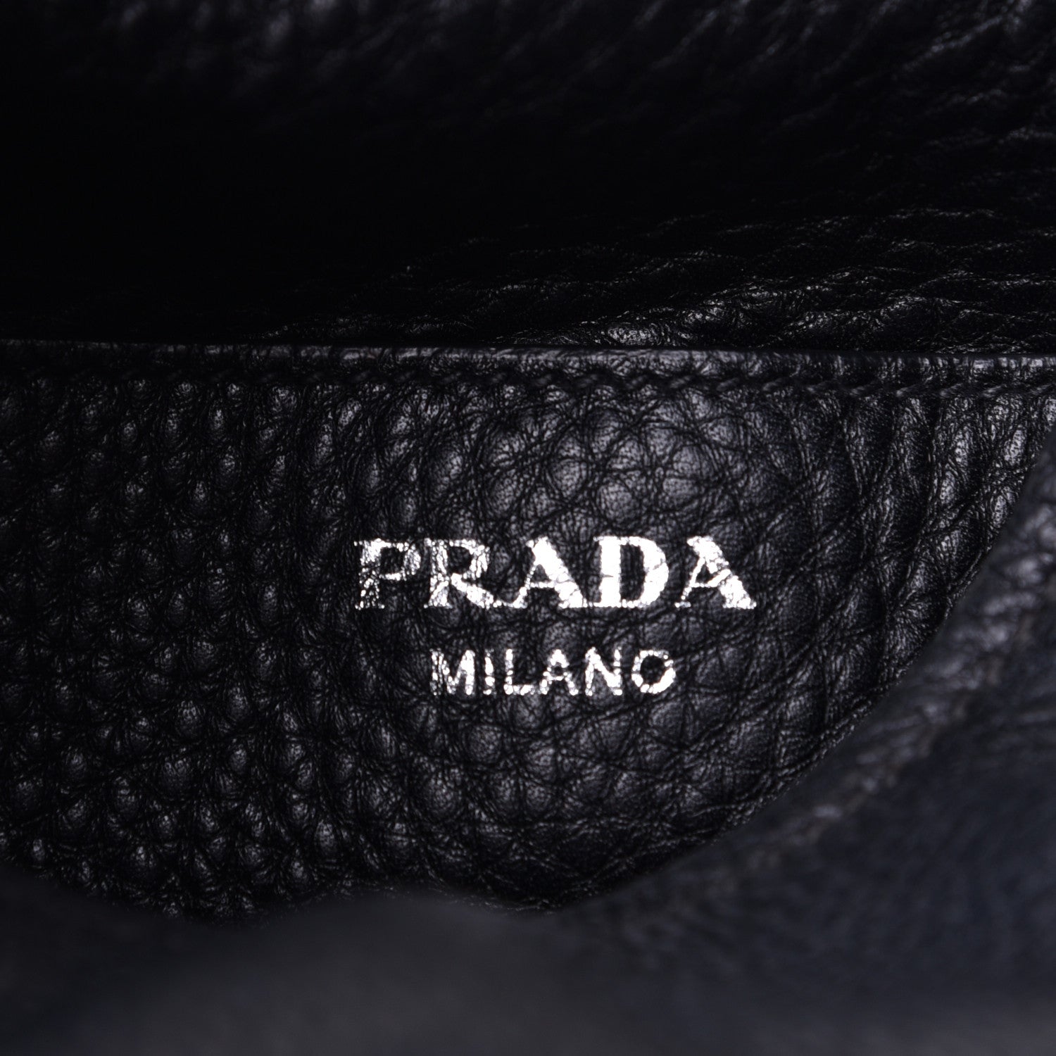 Prada Vitello Daino Medium Pocket Hobo Bag Black 4 of 6