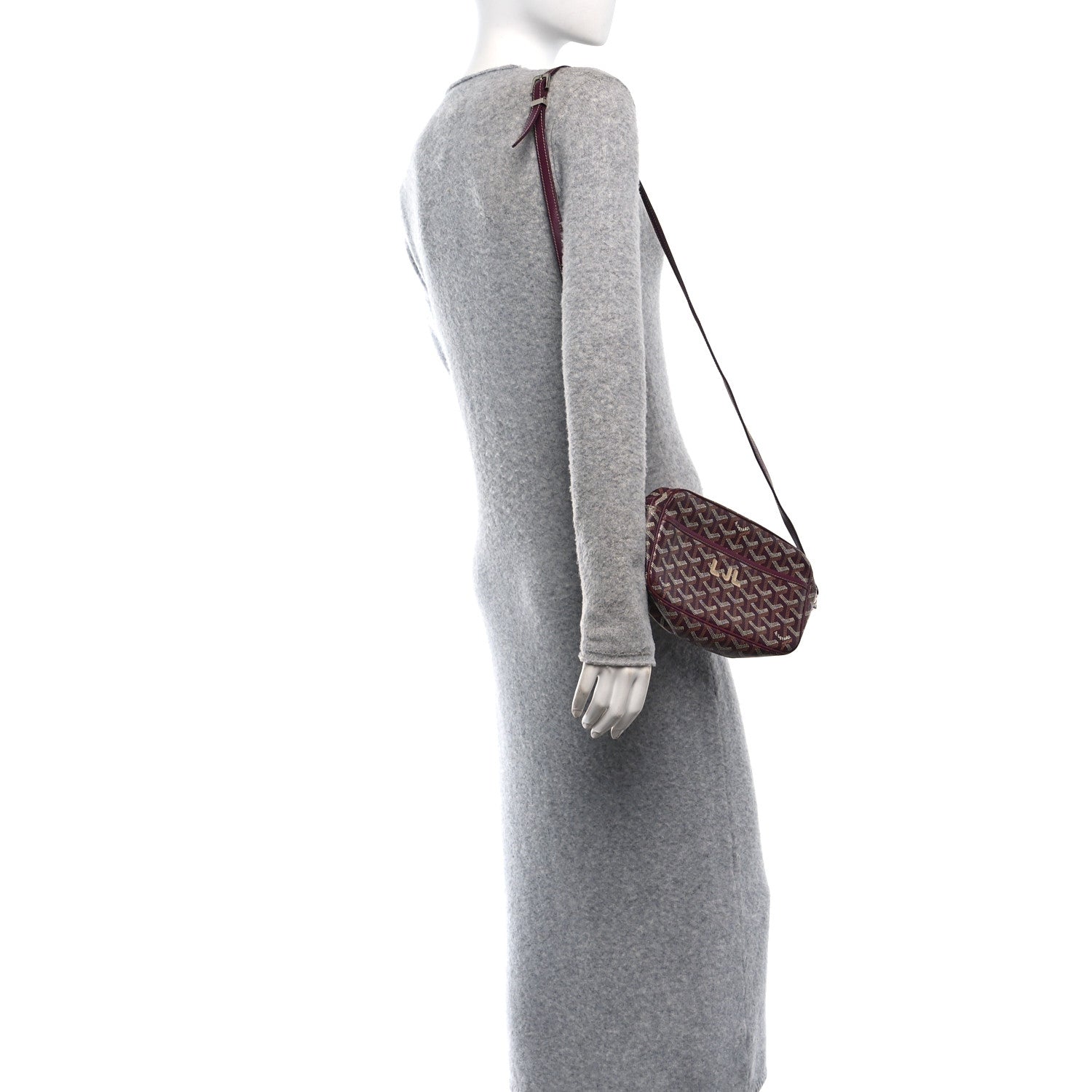 Goyard Goyardine Sac Cap Vert Burgundy 3 of 10