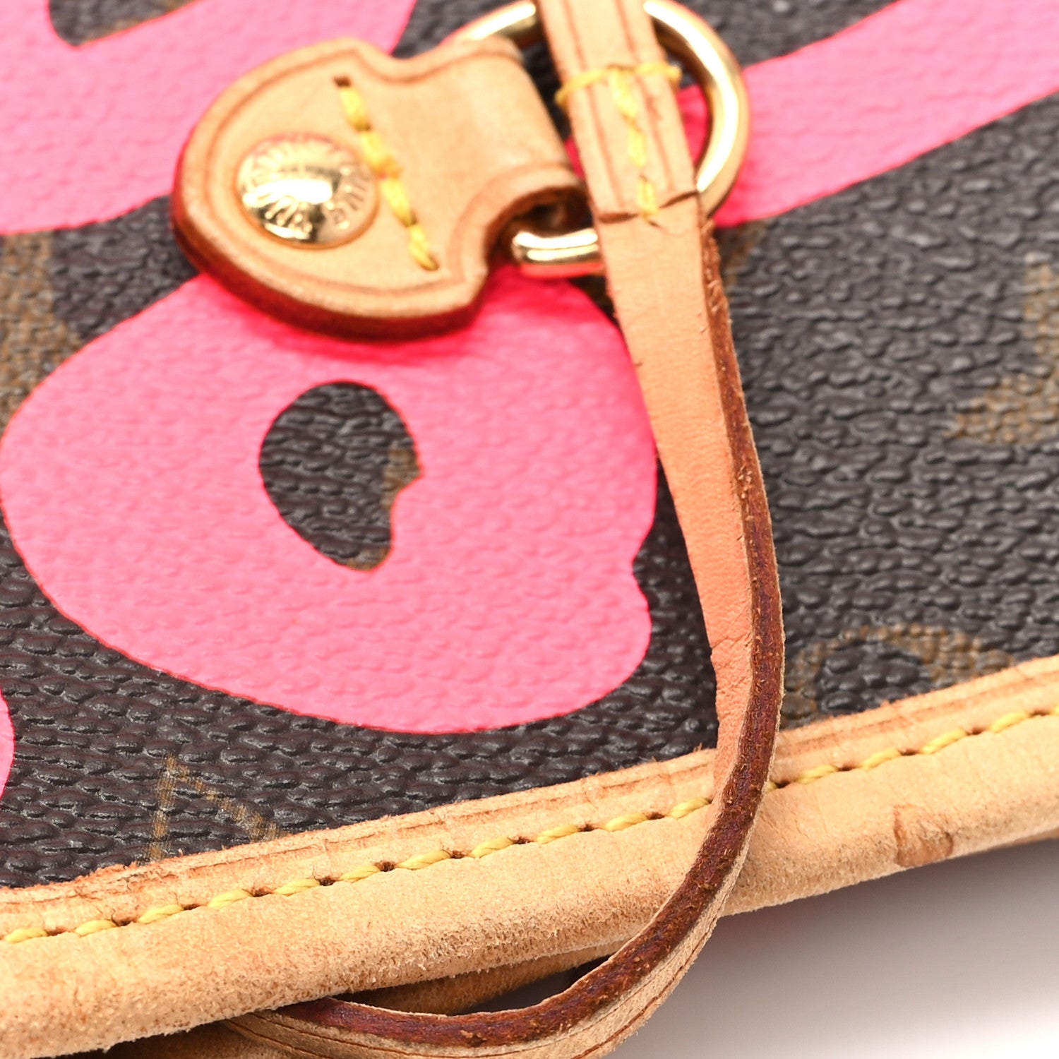 Louis Vuitton Monogram Graffiti Neverfull GM Fuchsia 11 of 12