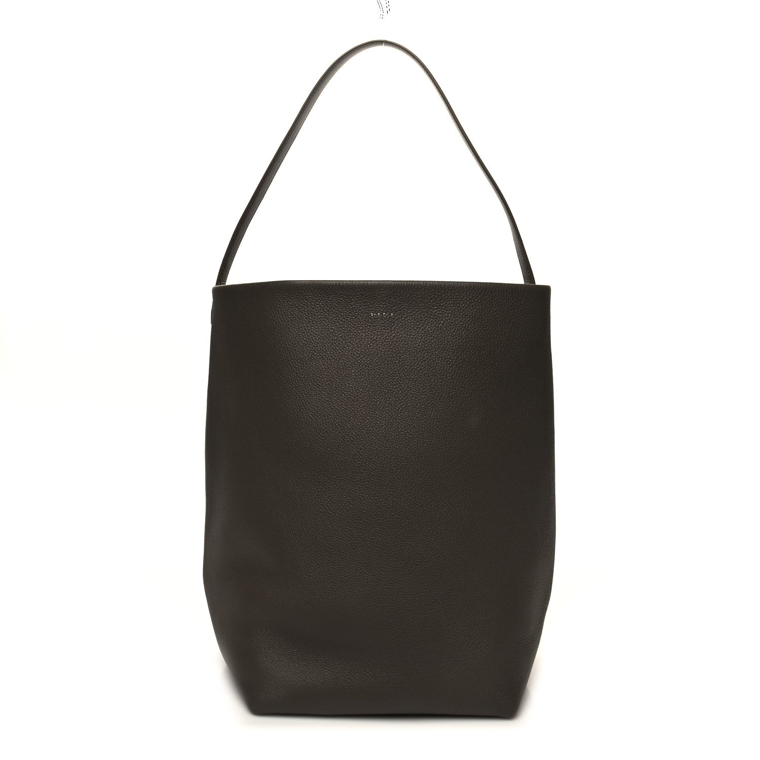 The Row Grained Calfskin Large N/S Park Tote Elephant 1 of 9