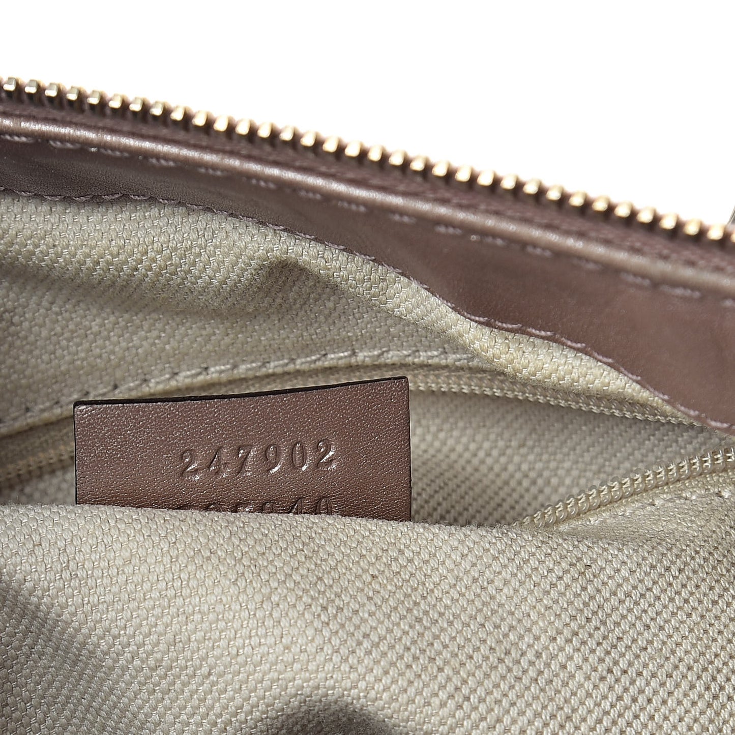Metallic Microguccissima Medium Sukey Top Handle Bag Dark Cipria