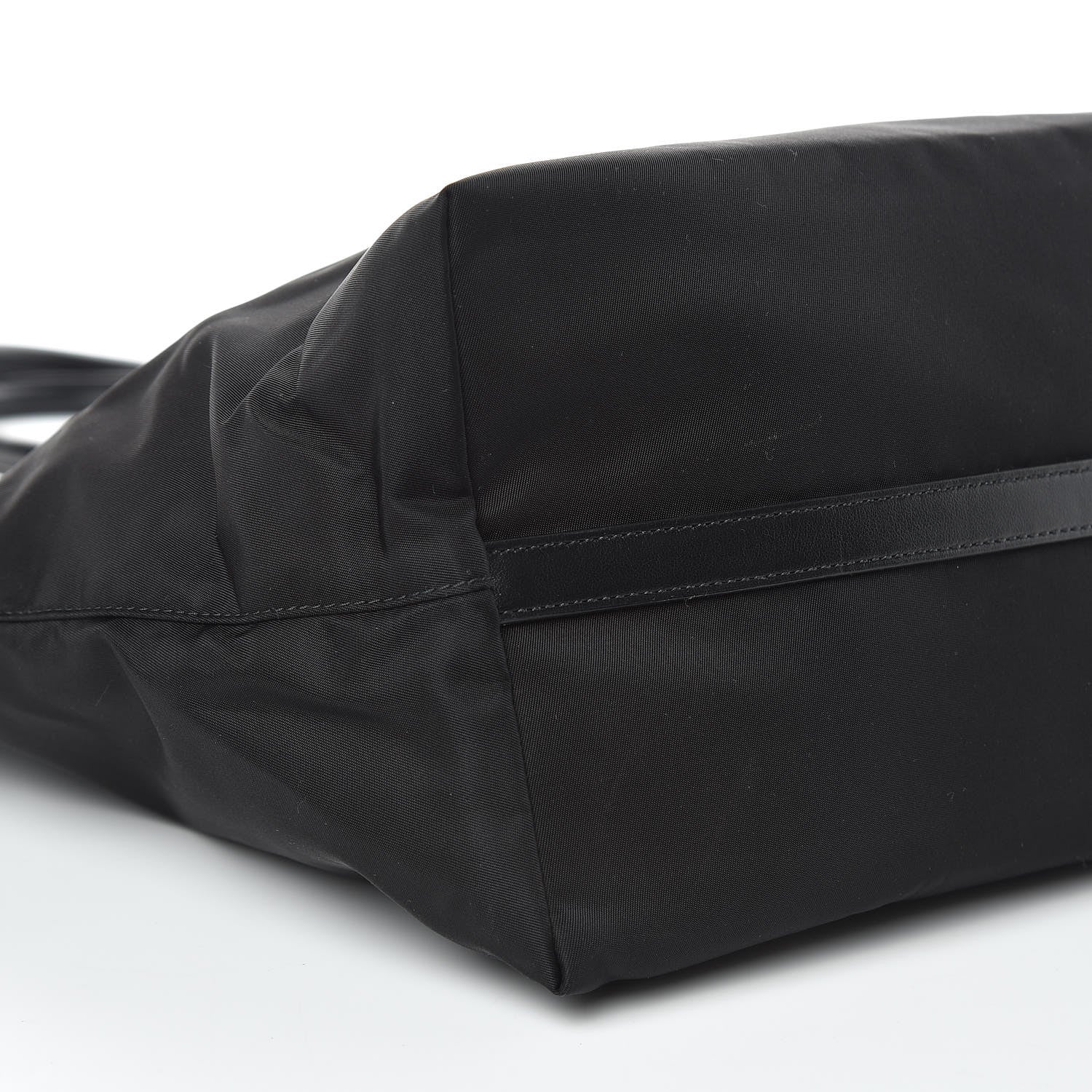 Prada Tessuto Nylon Shopping Tote Black 8 of 9