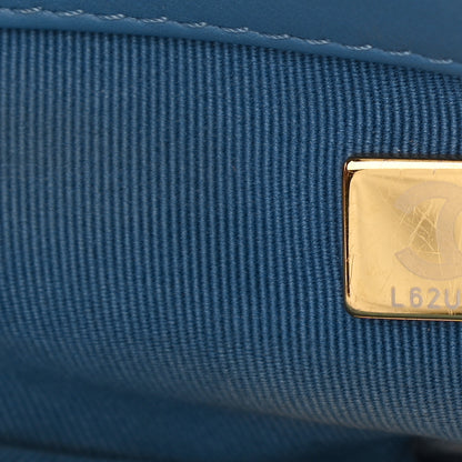 Chanel Denim Quilted Medium Chanel 19 Flap Blue 7 of 8