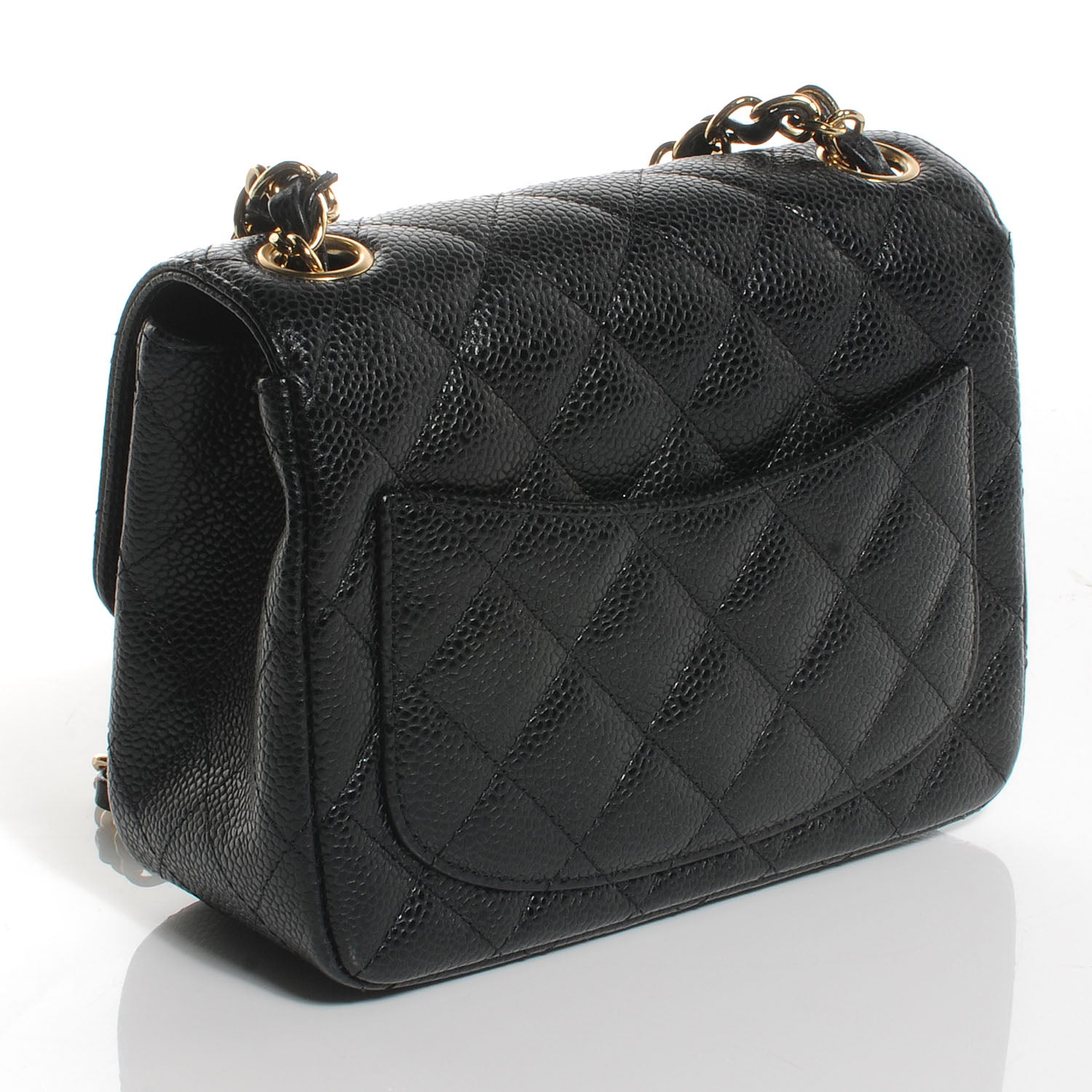 Chanel Caviar Quilted Mini Flap Bag Black 3 of 9