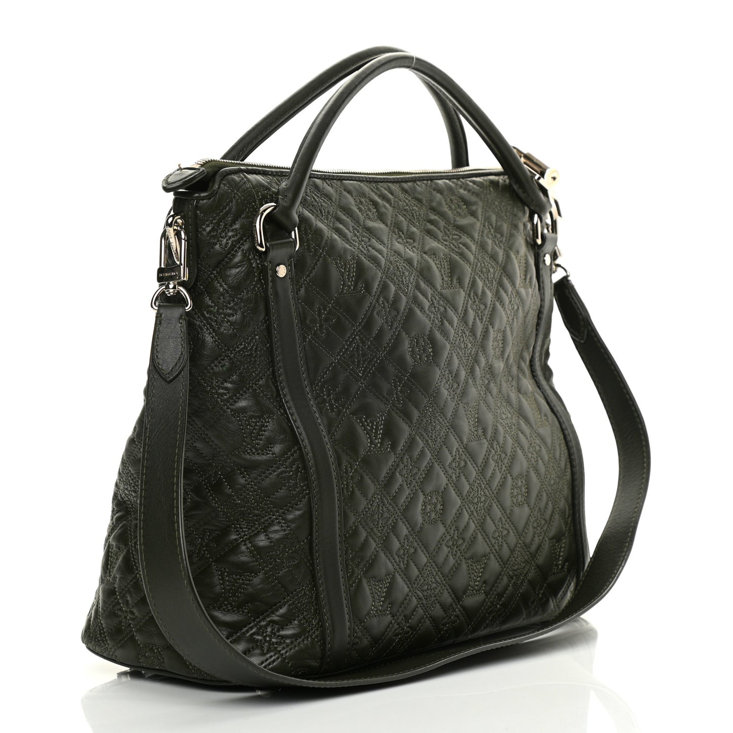 Monogram Lambskin Antheia Ixia PM Vert Bronze
