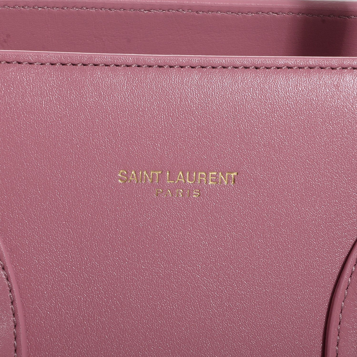 Saint Laurent Calfskin Small Sac De Jour Dark Rose 9 of 9