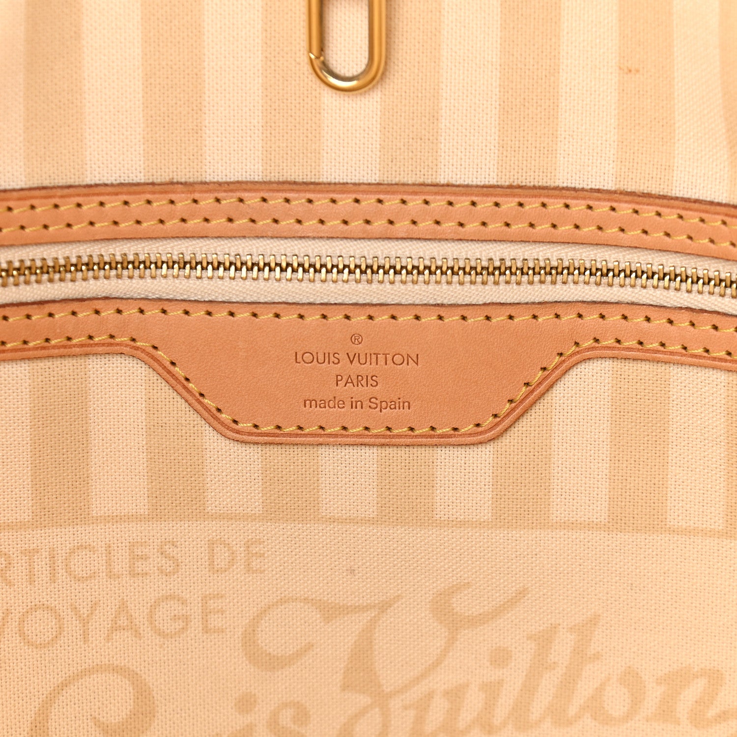 Louis Vuitton Monogram Rayures Neverfull MM 6 of 9